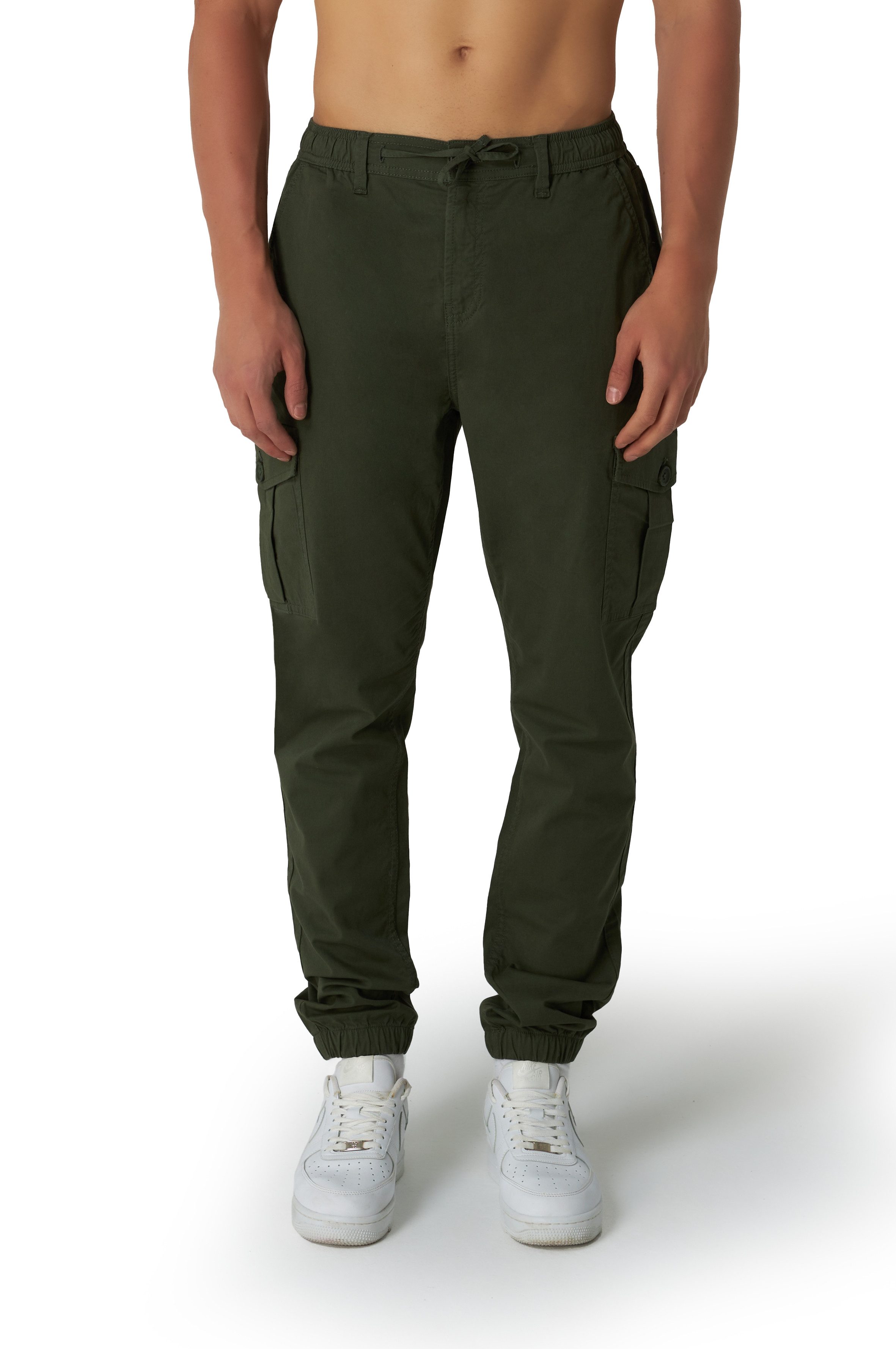 Smith & Solo Cargohose Herren, Hose Lang Chino mit Kordelzug günstig online kaufen
