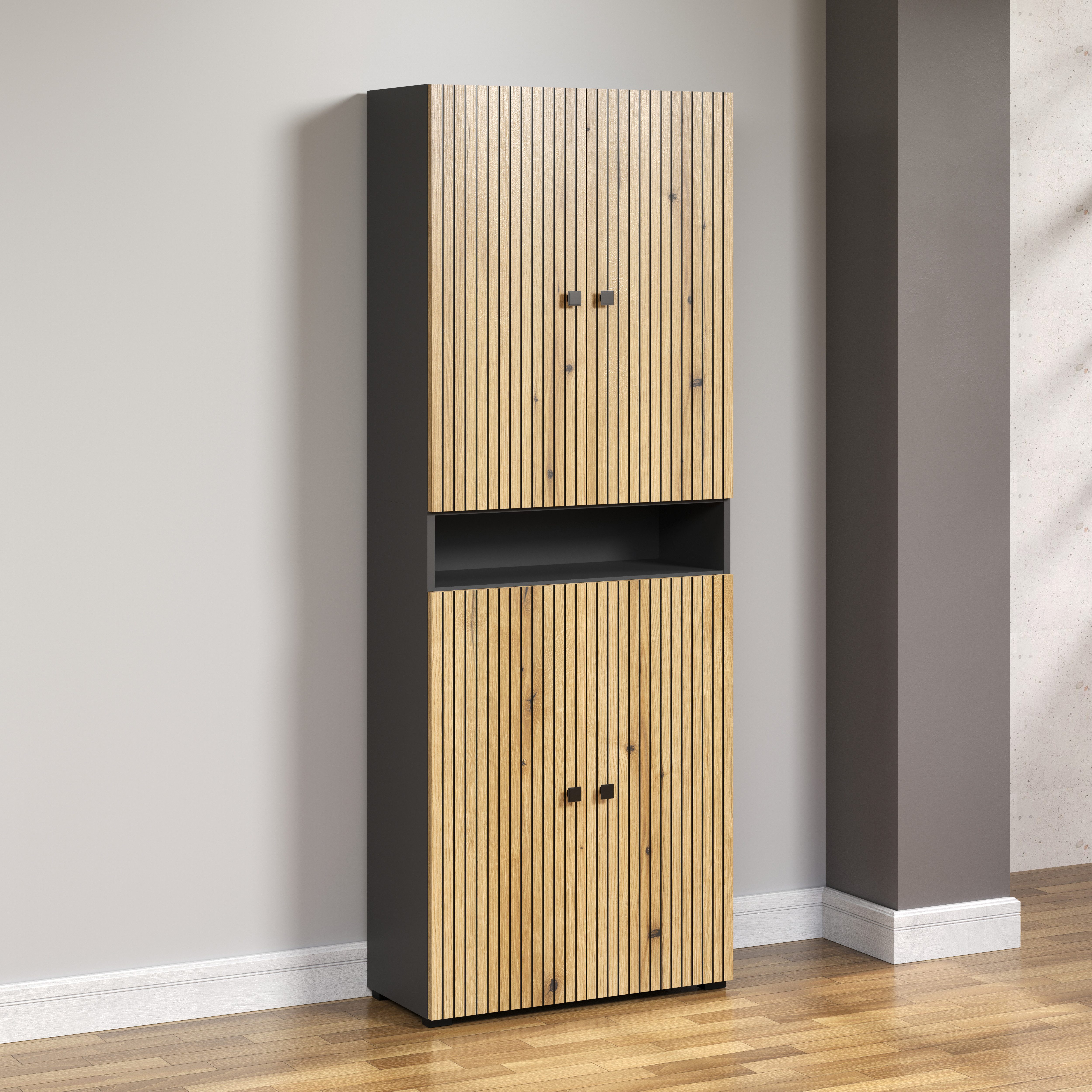 welltime Hochschrank Amrum Badezimmerschrank mit und günstig online kaufen