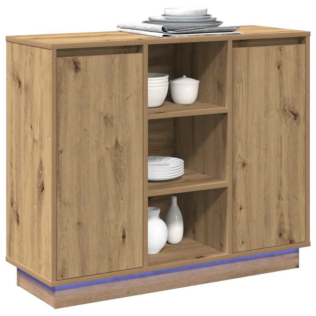 vidaXL Badezimmerspiegelschrank Sideboard mit Regal Artisan günstig online kaufen