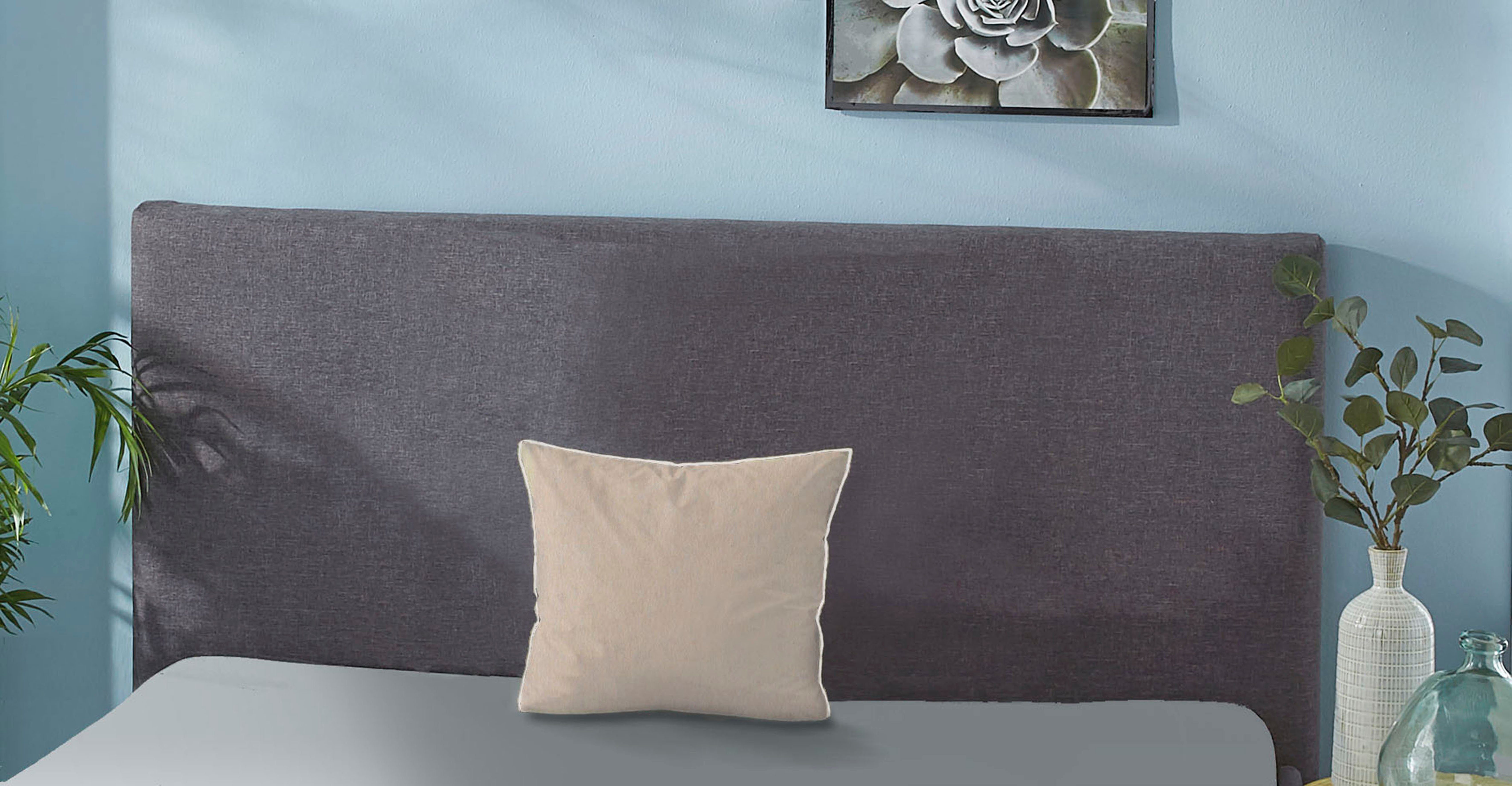 Biberna Kissenbezug Hermal Flanell mit Reißverschluss, Melange-Optik, Wende günstig online kaufen