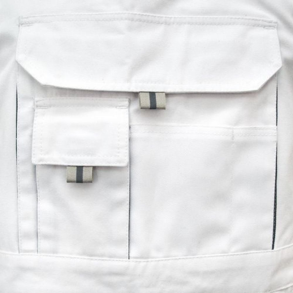 Triuso Arbeitslatzhose Latzhose Arbeitshose Malerhose Overall Blaumann Power hohe Reiß- und Scheuerfestigkeit und zugleich pflegeleicht