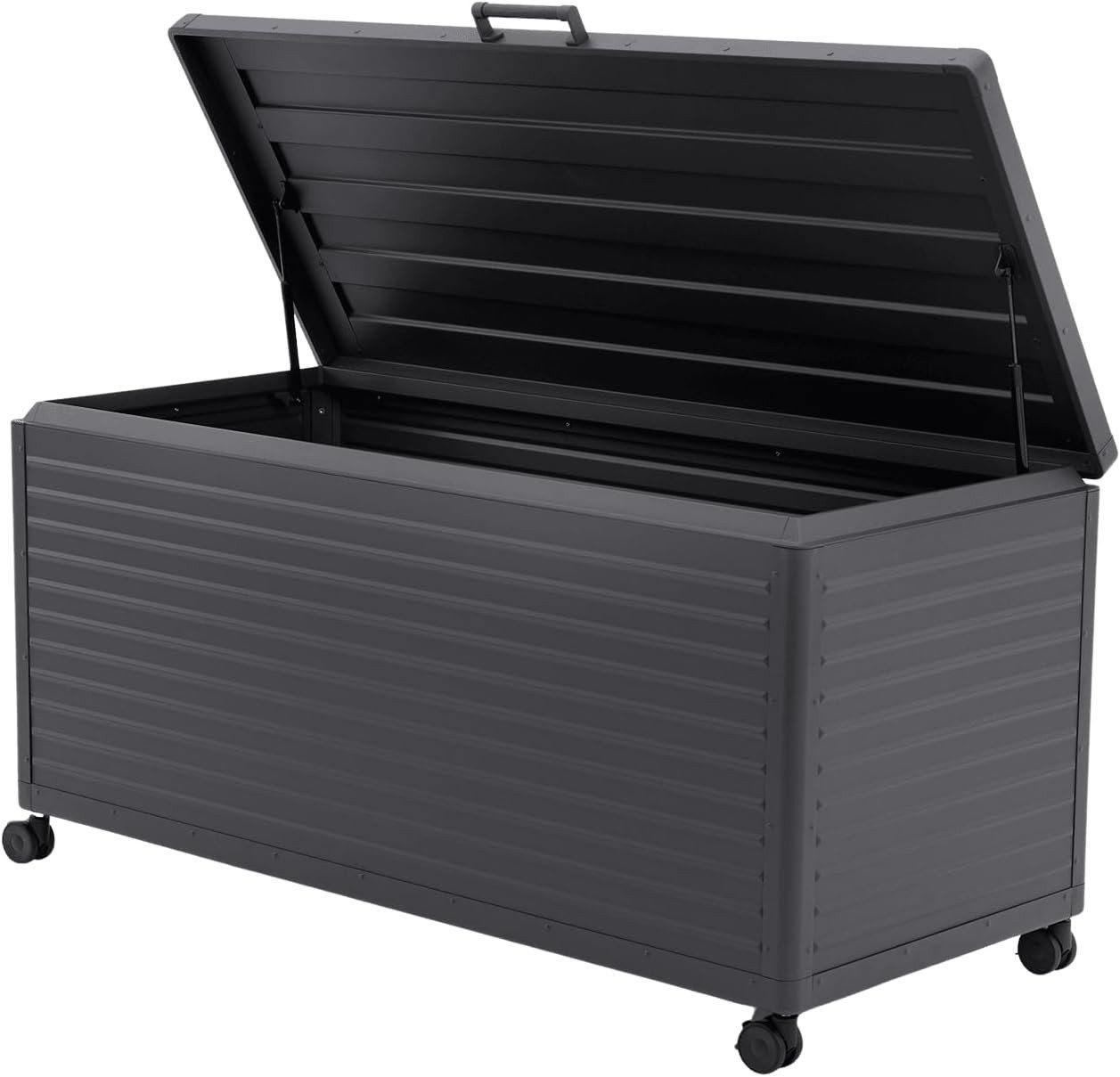 Mirador Aufbewahrungsbox 165 Aufbewahrungsbox 829 Liter Aluminium Anthrazit Hohes Fassungsvermö, 165 Aufbewahrungsbox 829 Liter Aluminium Anthrazit Hohes Fassungsvermö