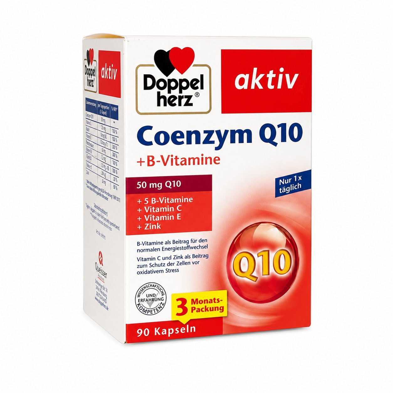 Doppelherz Coenzym Q10+B Vitamine Kapseln Kapseln