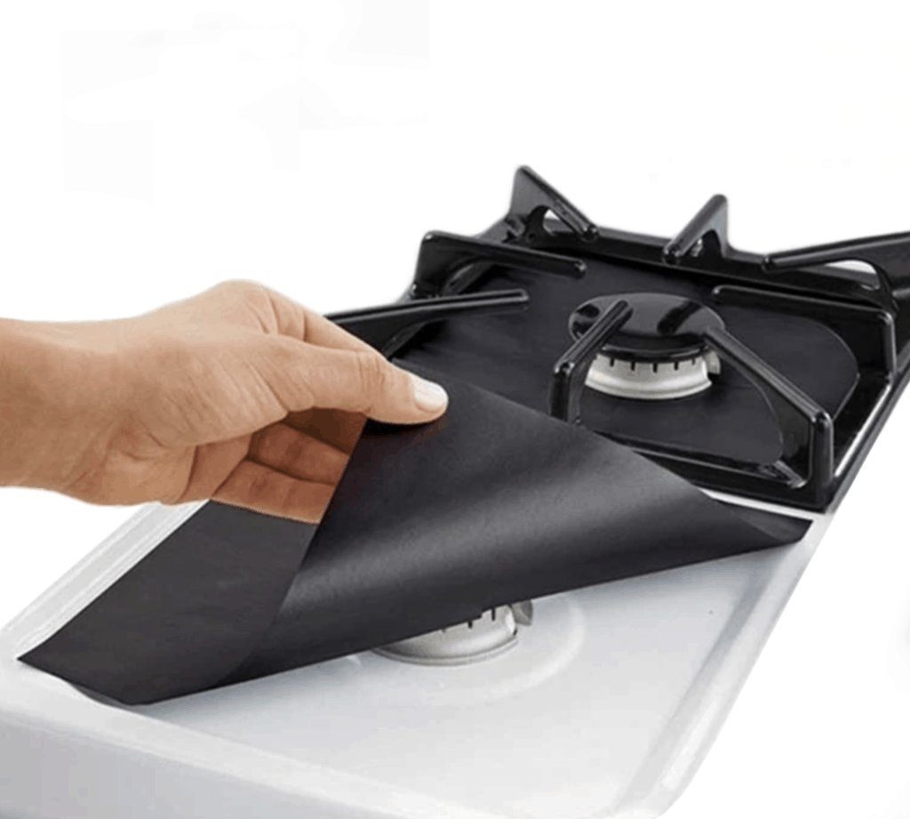 FireMat Herd-Abdeckplatte FireMat Gasherd Abdeckung für Gas Brenner und Gaskocher, (1 tlg)