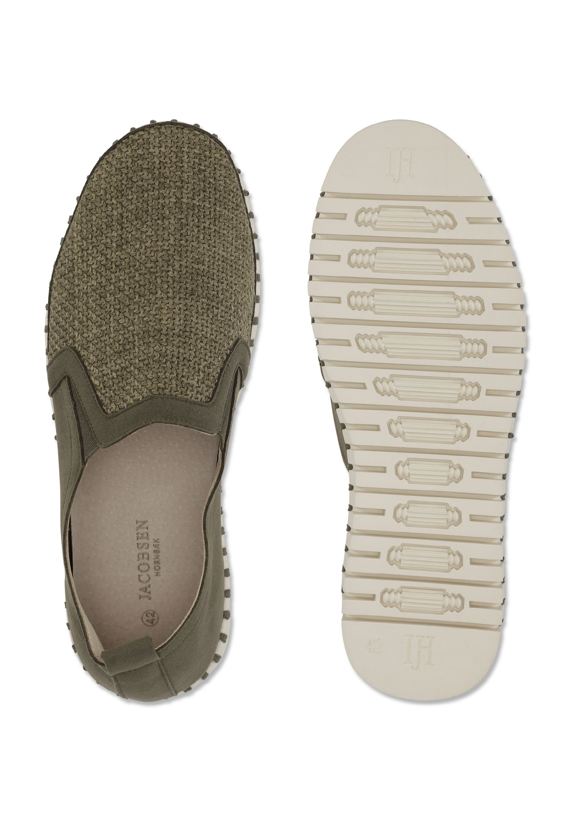 Ilse Jacobsen TULIP3885 Slipper Plateausohle, atmungsaktive Mikrofaser, hoher Tragekomfort