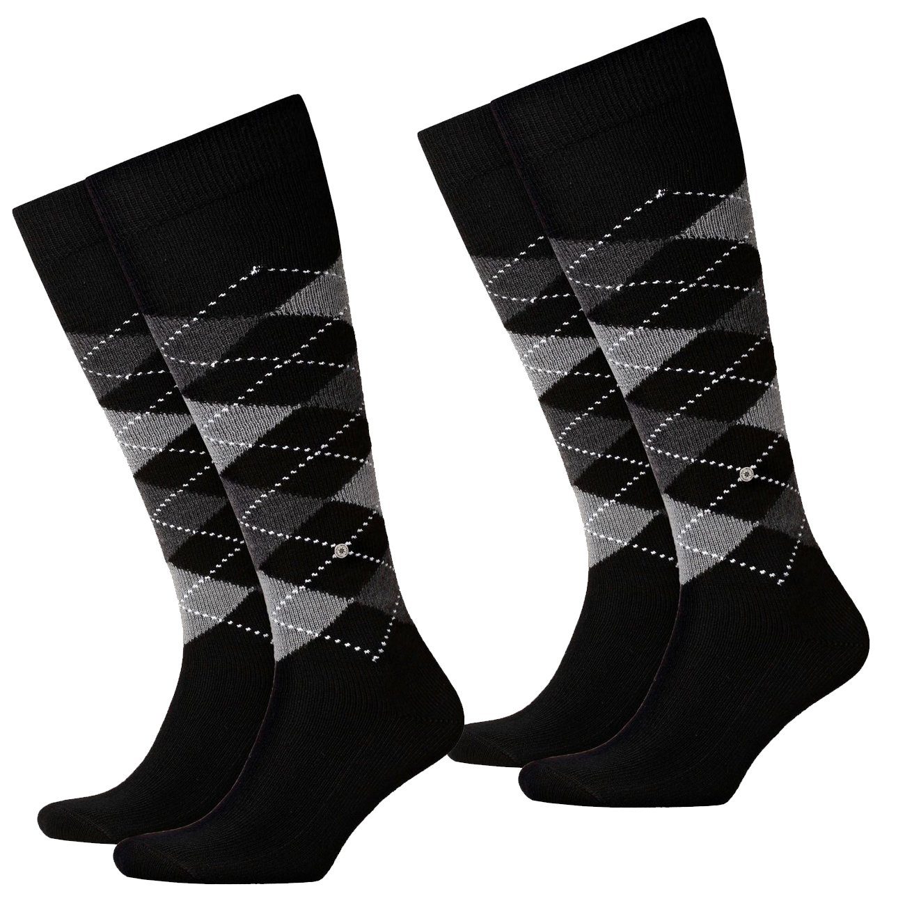 Burlington Socken »Preston Kniestrümpfe 2er Pack« (2-Paar) mit Karomuster  im 2er 3er 4er Multipack online kaufen | OTTO