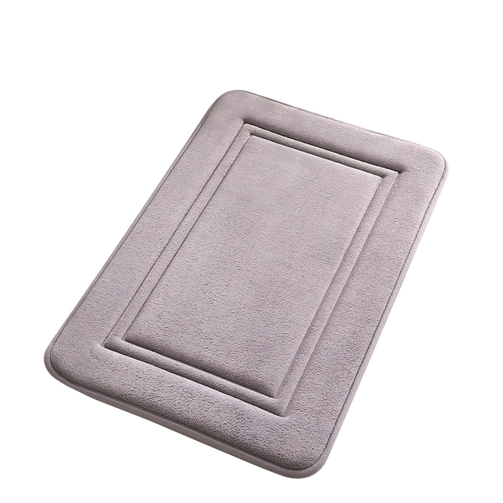 OKWISH Badematte Memory Schaum Badezimmerteppich Badteppich günstig online kaufen