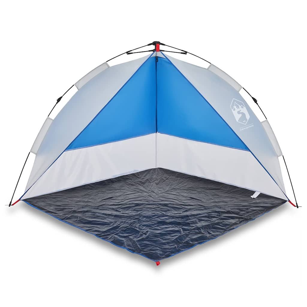 vidaXL Kuppelzelt Strandzelt Azurblau Quick Release günstig online kaufen