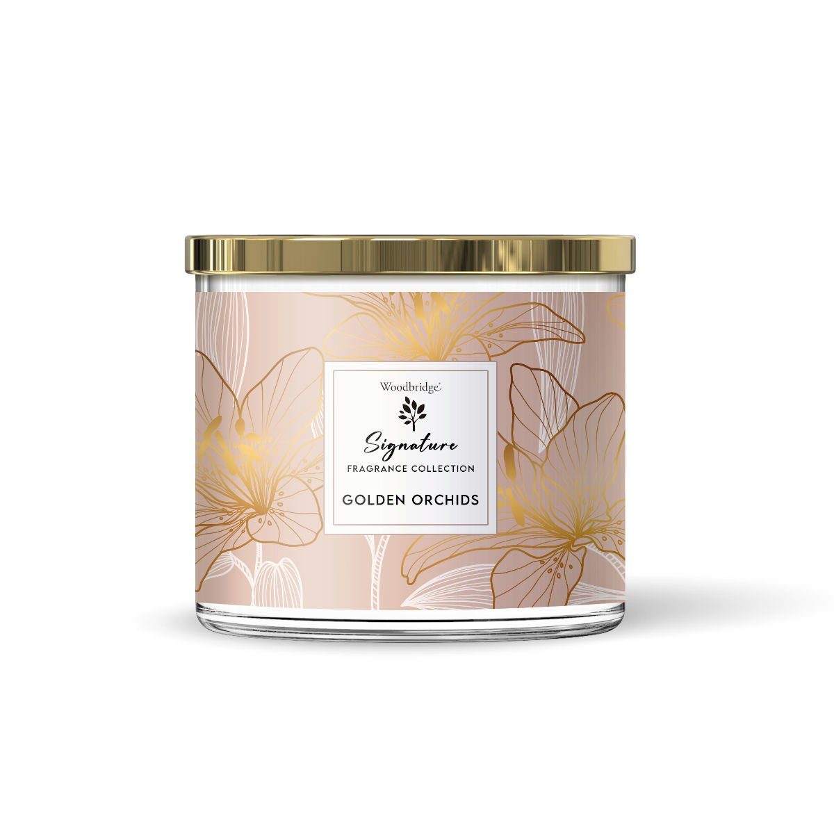 Woodbridge Duftkerze Duftkerze Golden Orchids - 410g (Einzelartikel)