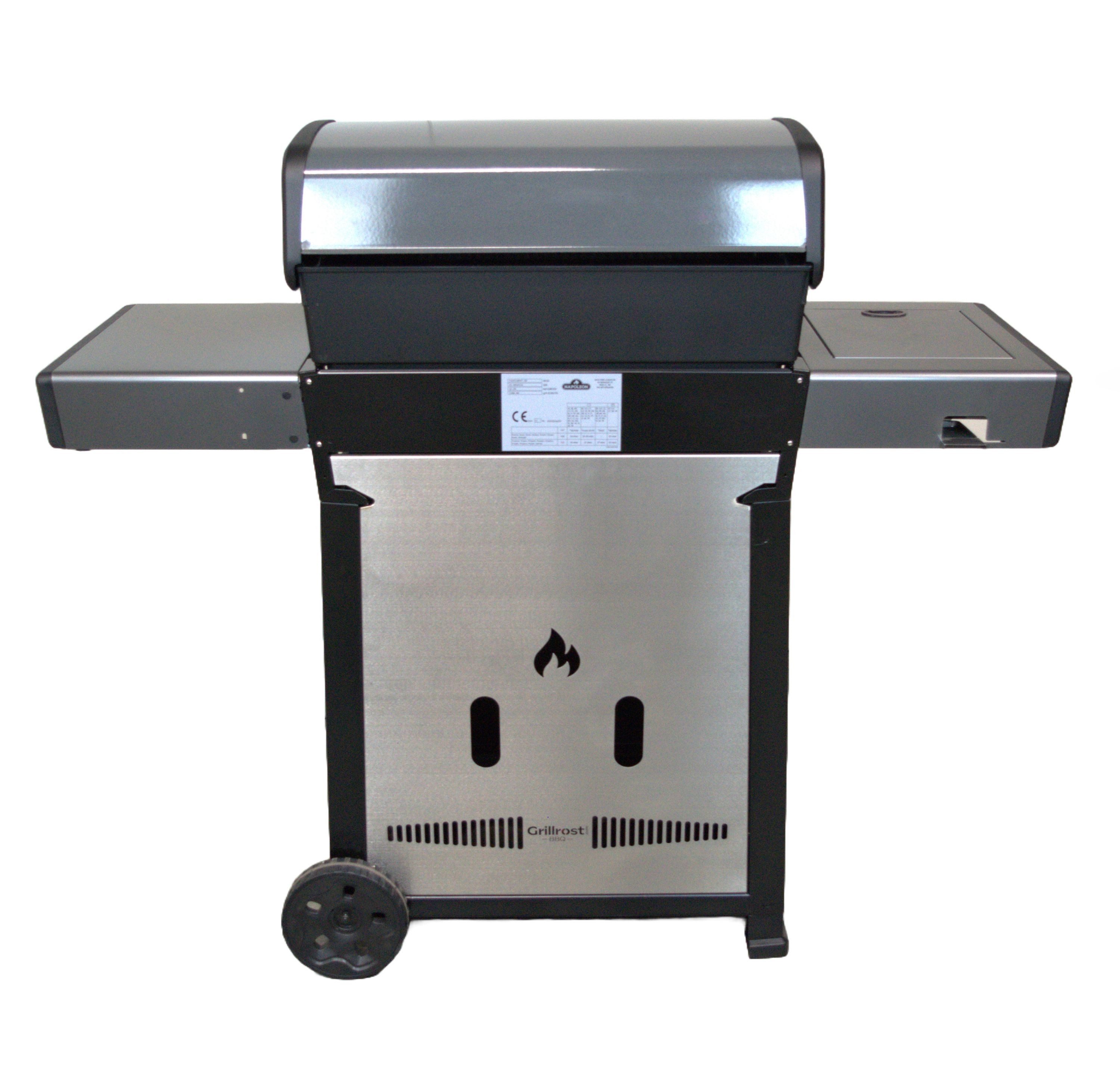 Grillrost.com BBQ Grillrost BBQ Rückwand Napoleon Freestyle 425, Made in Germany