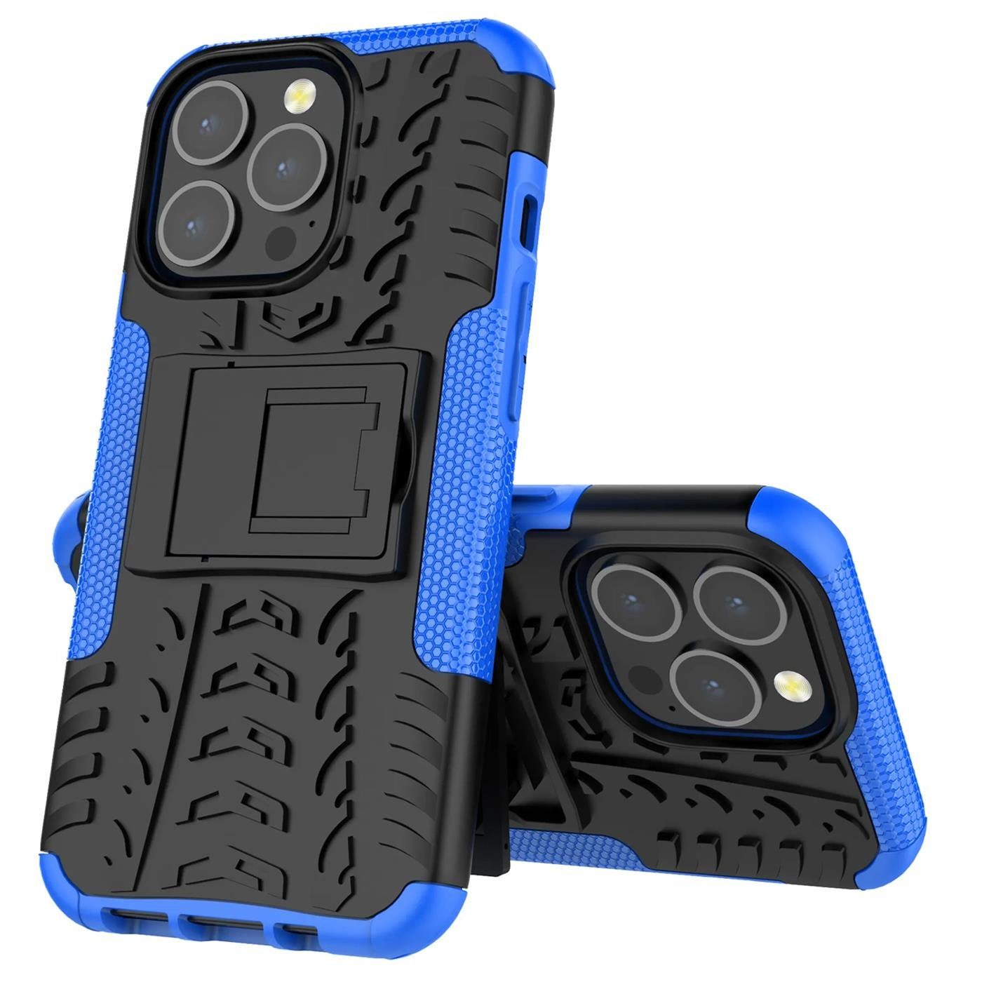 CoolGadget Handyhülle Outdoor Case Hybrid Cover für Apple iPhone 14 Pro Max 6,7 Zoll, Schutzhülle extrem robust Handy Case für iPhone 14 Pro Max Hülle