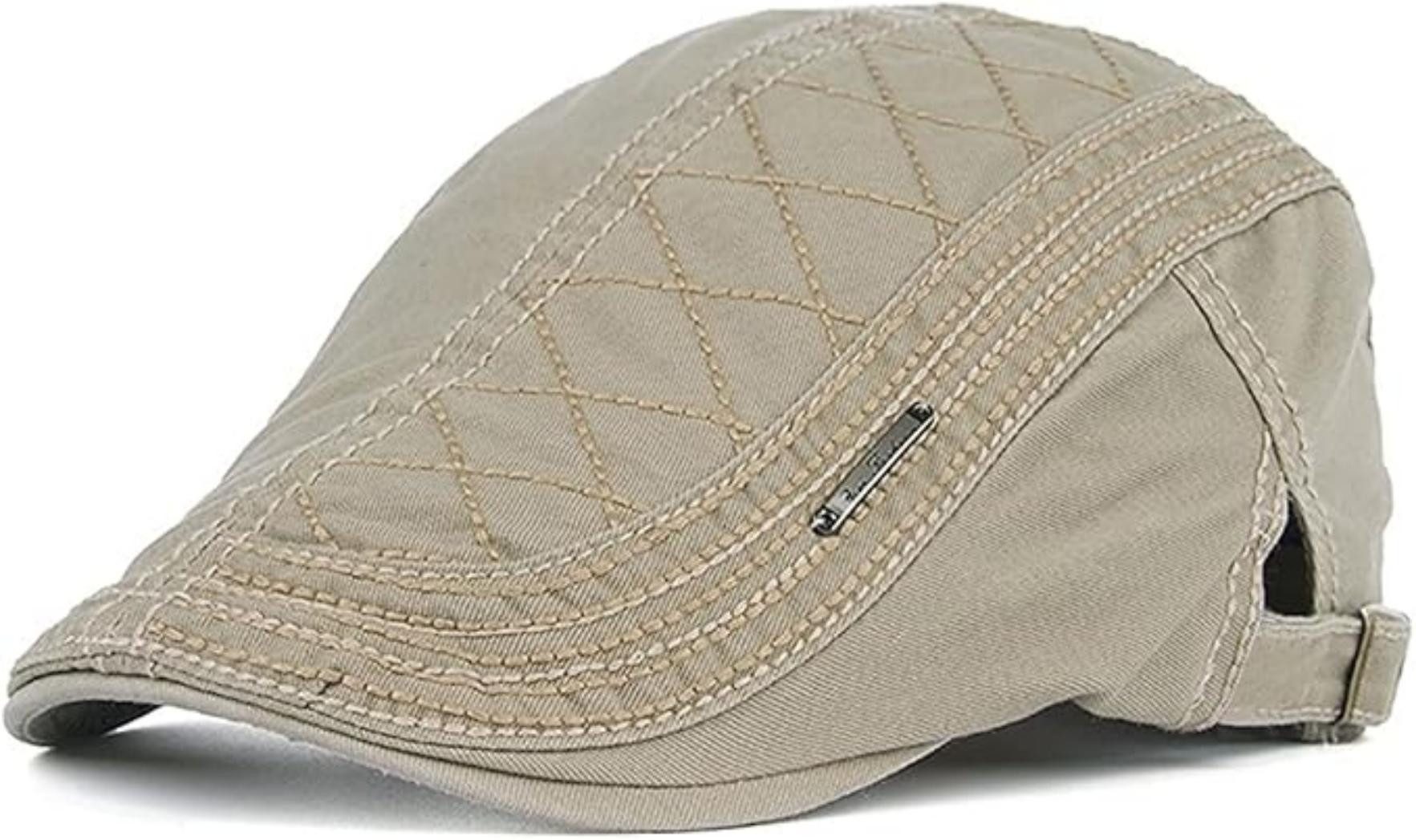 Zaewry Flat Cap Sportmütze Flat Cap Gatsby Schirmmütze Kappe