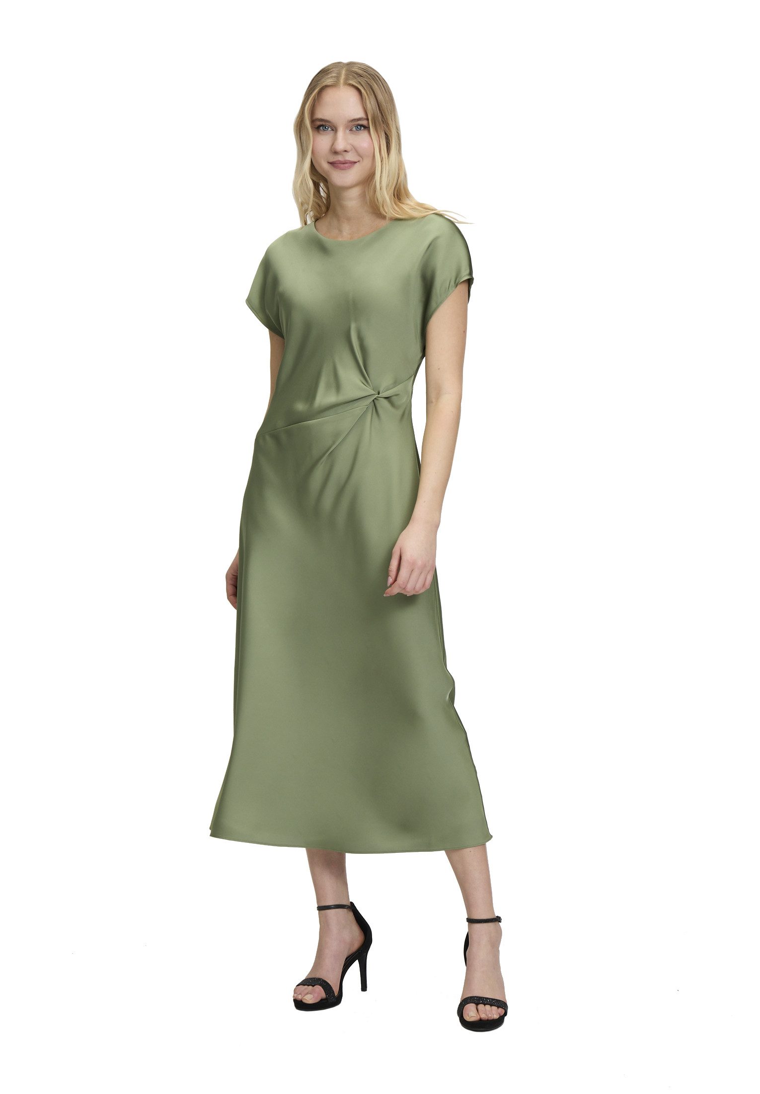 Vera Mont Abendkleid "Damen Abendkleid in 7/8 Länge" Ohne Tasche Gerafft günstig online kaufen