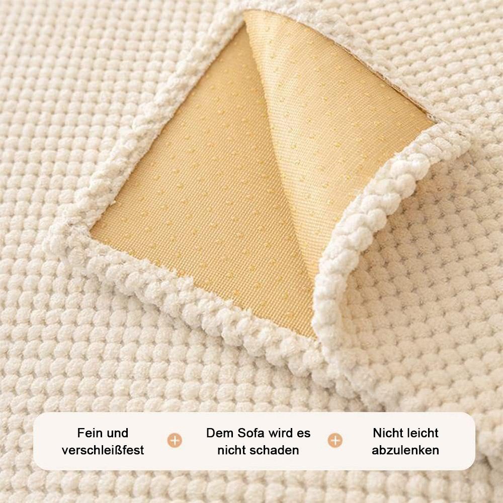 Minicloss Sofaschoner modernes Sofabezugs, sofaschutz 2 3 4-Seater L Shape, rutschfeste Sofaschoner