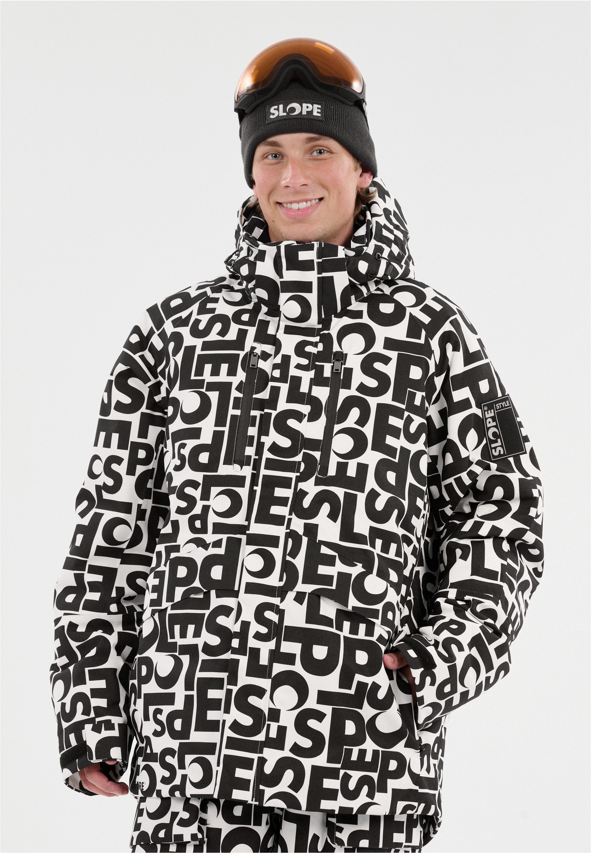 SLOPE Skijacke Kenai (1-St) Mit coolem Print und wetterfesten Eigenschaften günstig online kaufen