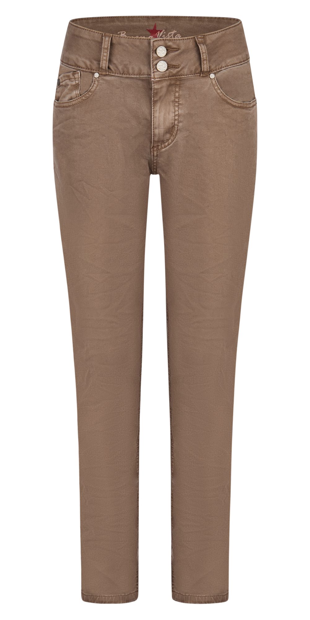 Buena Vista Stretch-Jeans BUENA VISTA TUMMYLESS CROPPED caffe latte 2409 B5827 4141 MW.7029 -