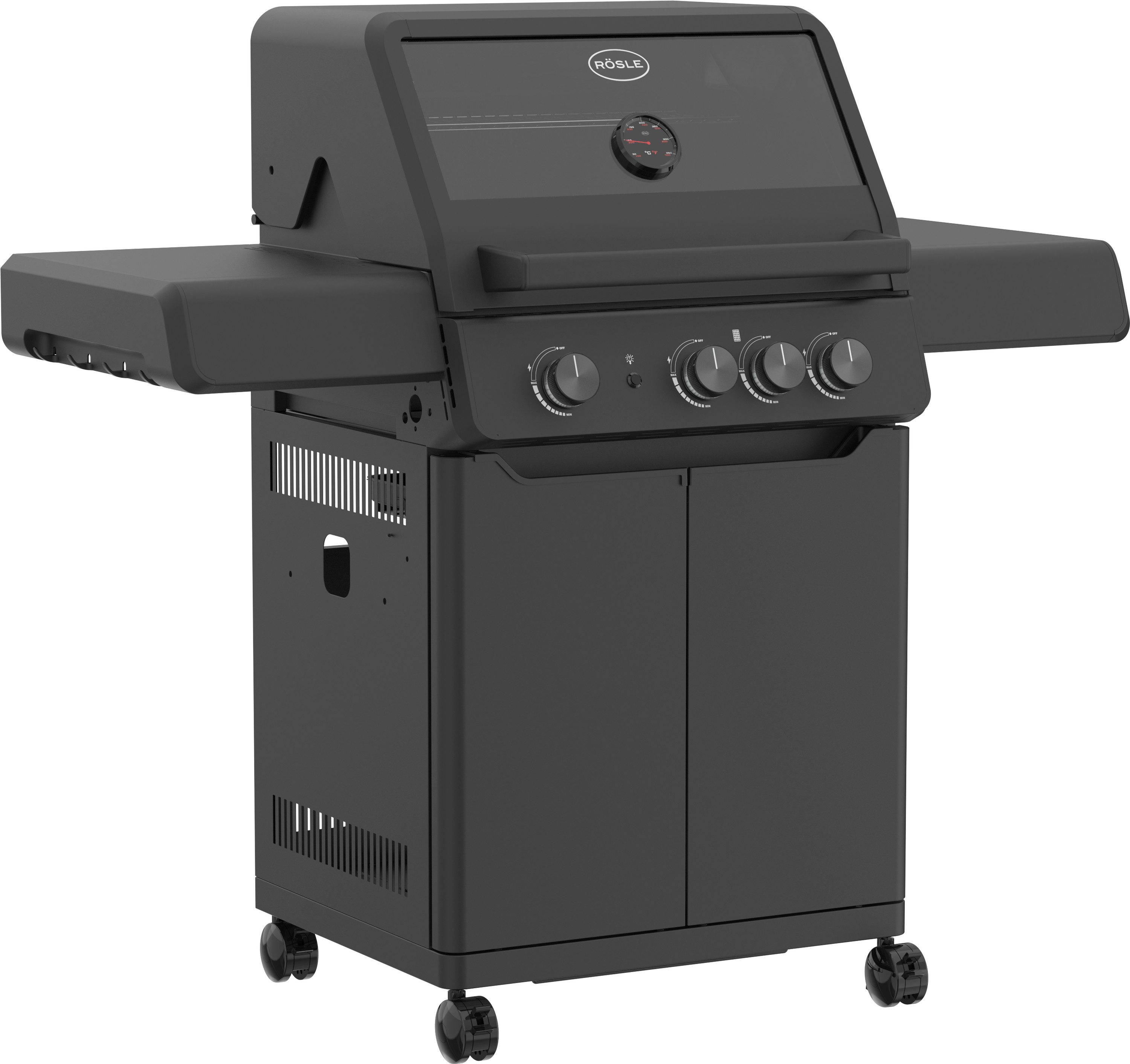 RÖSLE Gasgrill ALLFLAME Peer 3, 50 mbar