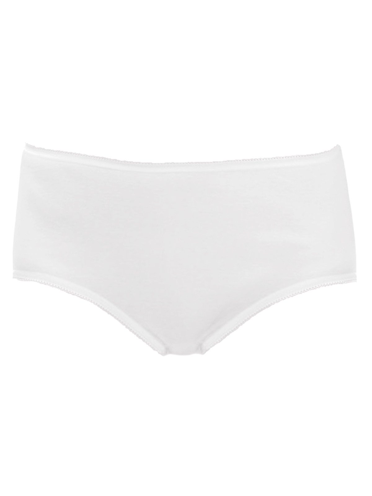 Schöller Taillenslip 15er Pack Damen Taillenslip Baumwolle (Packung, 15-St) Zwickel