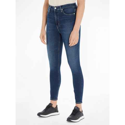 Calvin Klein Jeans Ankle-Jeans HIGH RISE SUPER SKINNY ANKLE mit hohem Bund