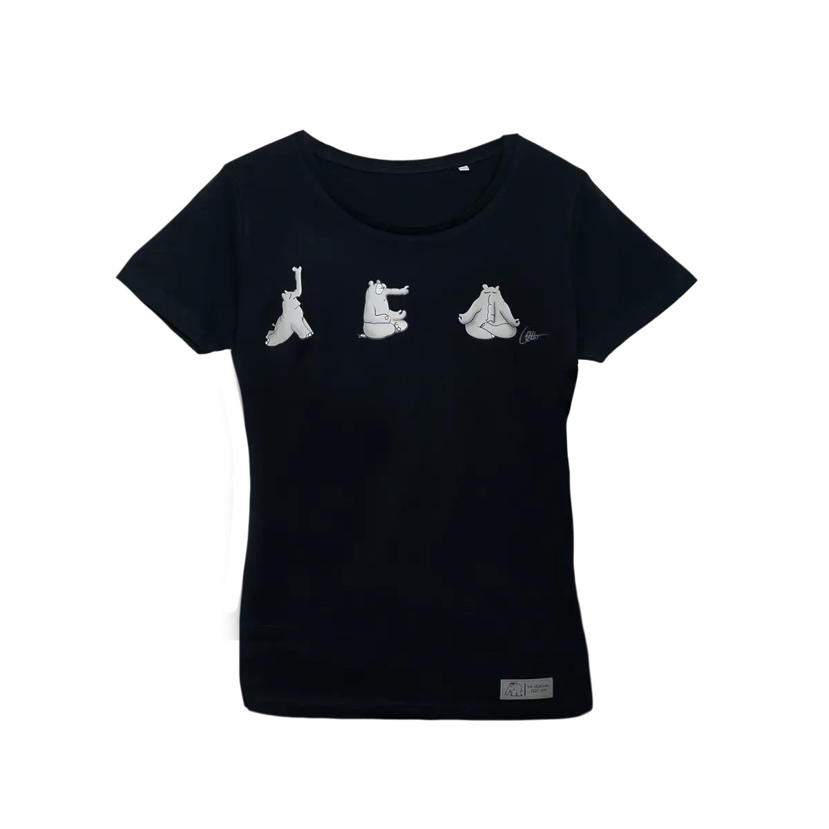 T-Shirt Damen T-Shirt Yogifant