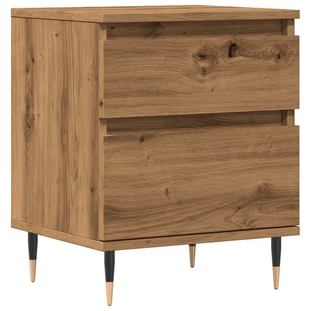vidaXL Nachttisch Nachttisch Artisan-Eiche 40x35x50 cm günstig online kaufen