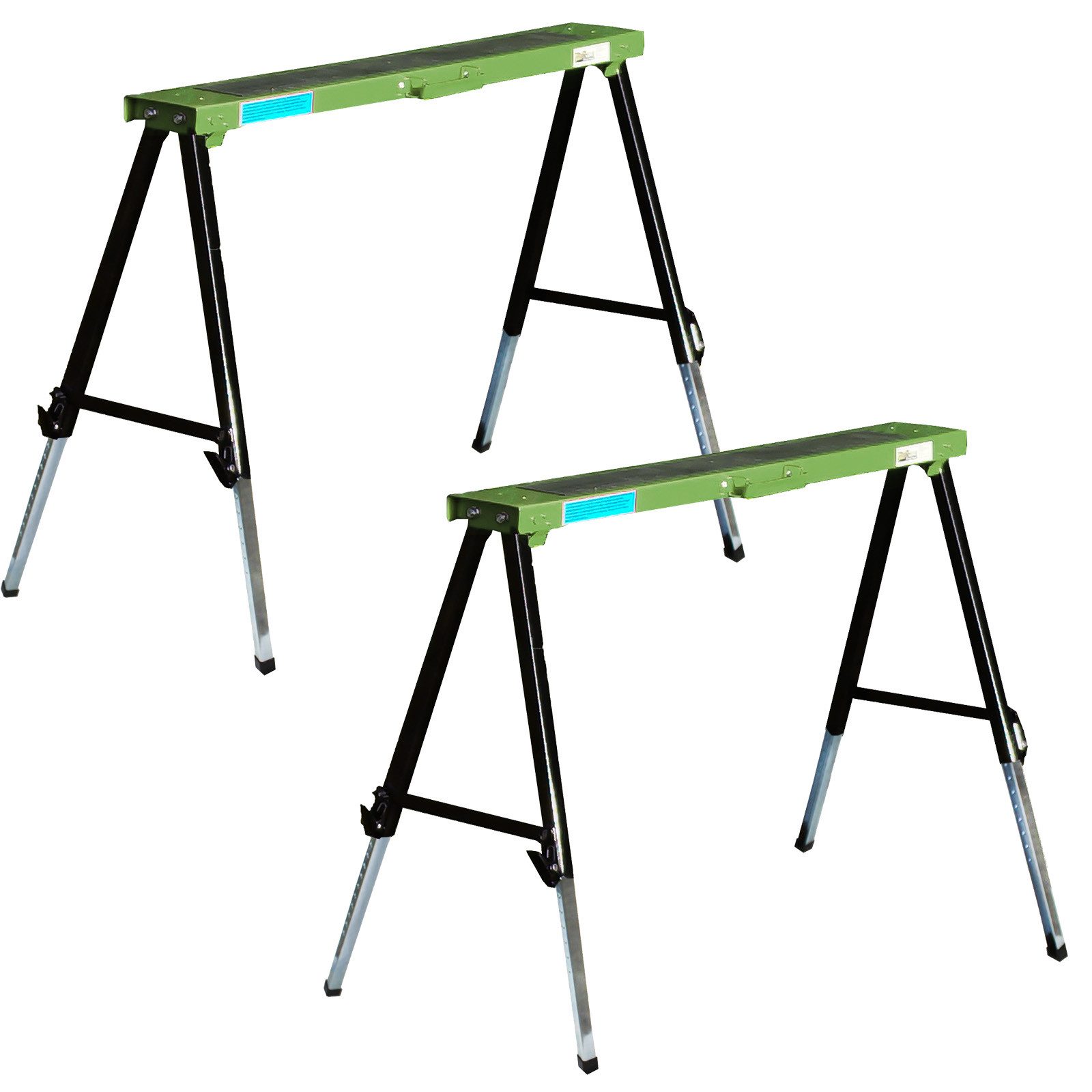 Klappbock 2x Arbeitsbock höhenverstellbar bis 91 cm Unterstellbock Stützbock