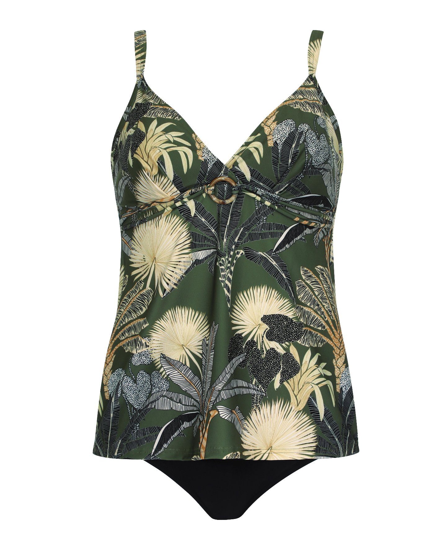 Sunflair Tankini Beach Fashion Jungle Tankini in ALinie mit Softcups