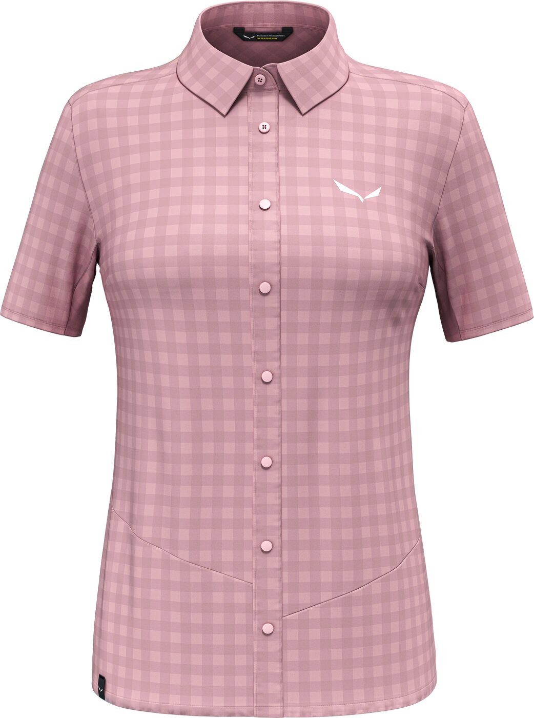 Salewa Funktionsbluse PUEZ DRY W S/S SHIRT ZEPHYR