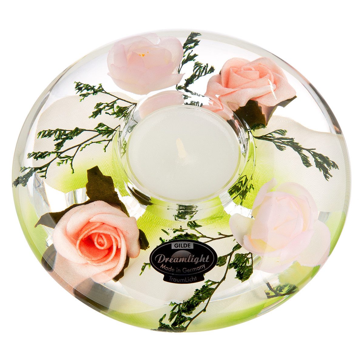 GILDE Teelichthalter Dreamlight Teelichtleuchter Ufo Medium „Isabella“ (1 St)