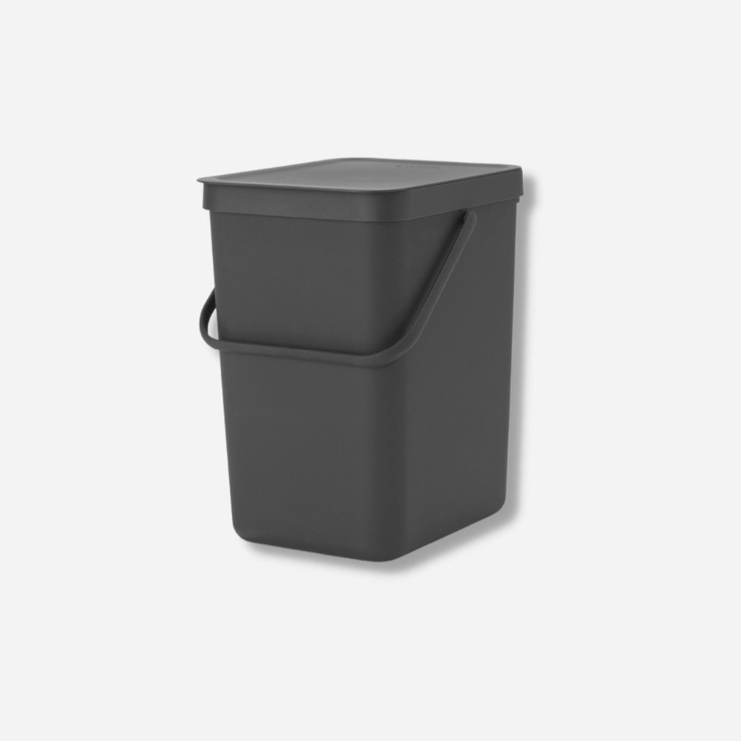 Brabantia Mülleimer Sort & Go Abfallbehälter 25l Grau
