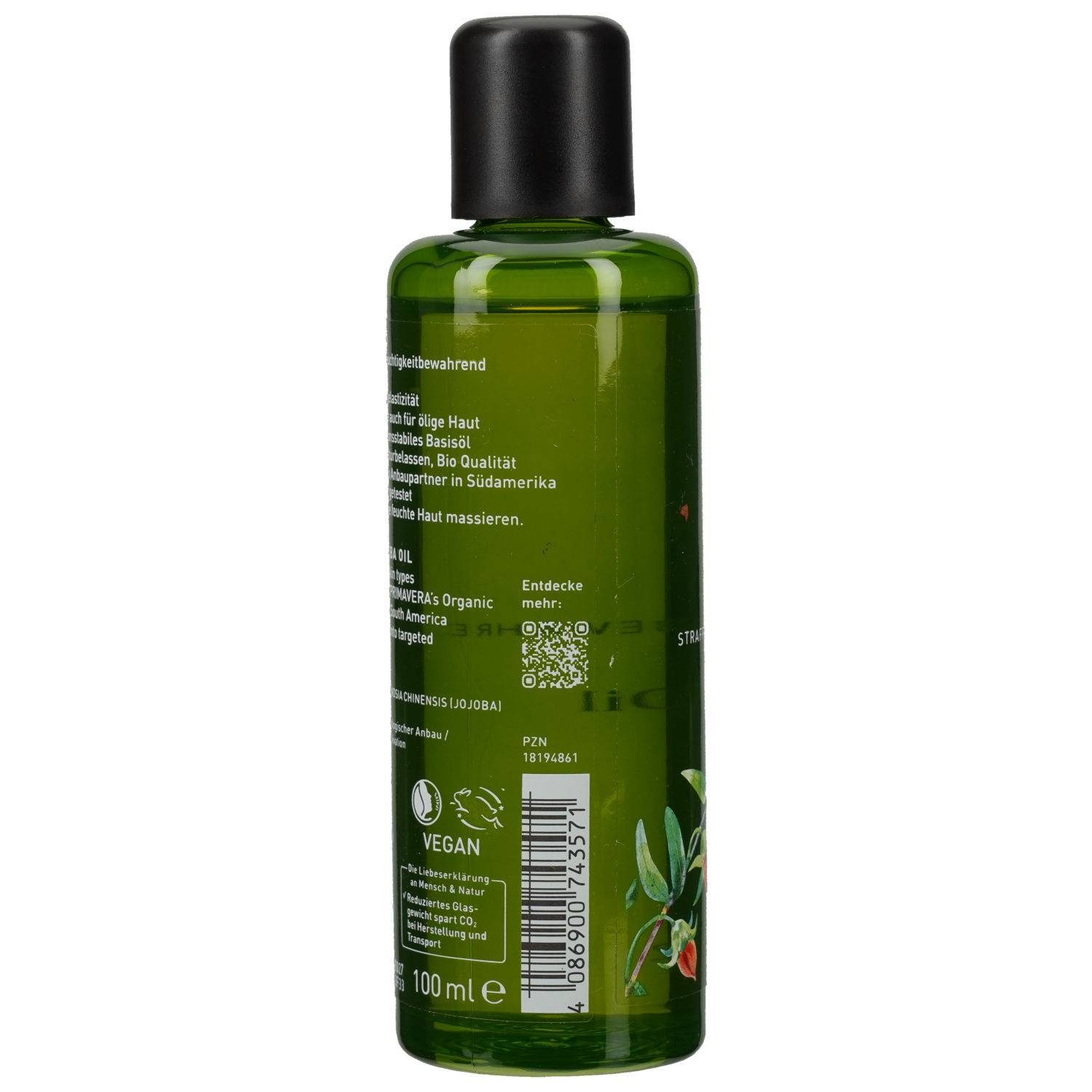 Primavera Körperöl JOJOBA ÖL Bio 100ml PZN 18194861