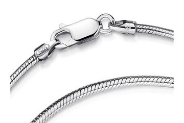 Silberkettenstore Silberarmband Schlangenkette Armband 2mm - 925 Silber, Länge wählbar von 16-25cm