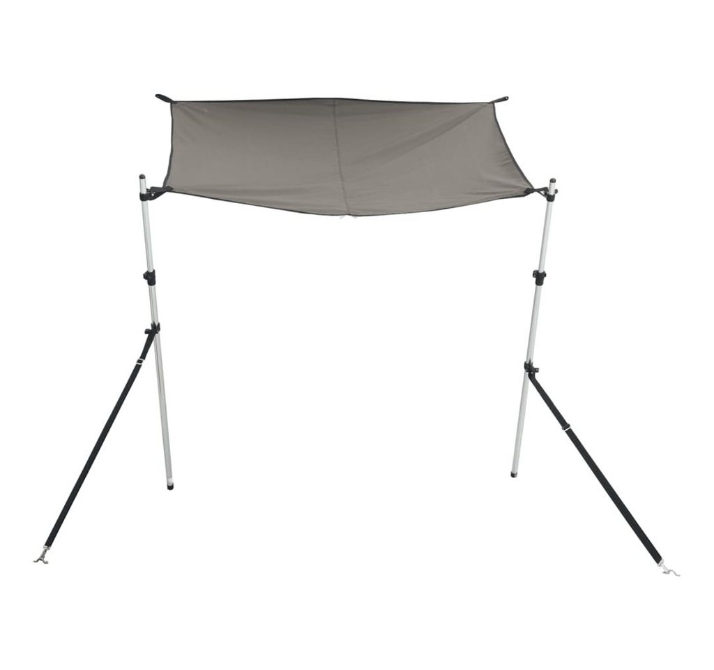 Thumbnail - vidaXL Bodenschutzplane T-Top-Beschattungsverlängerung Anthrazit 170x170x(115-183) cm (1-St)