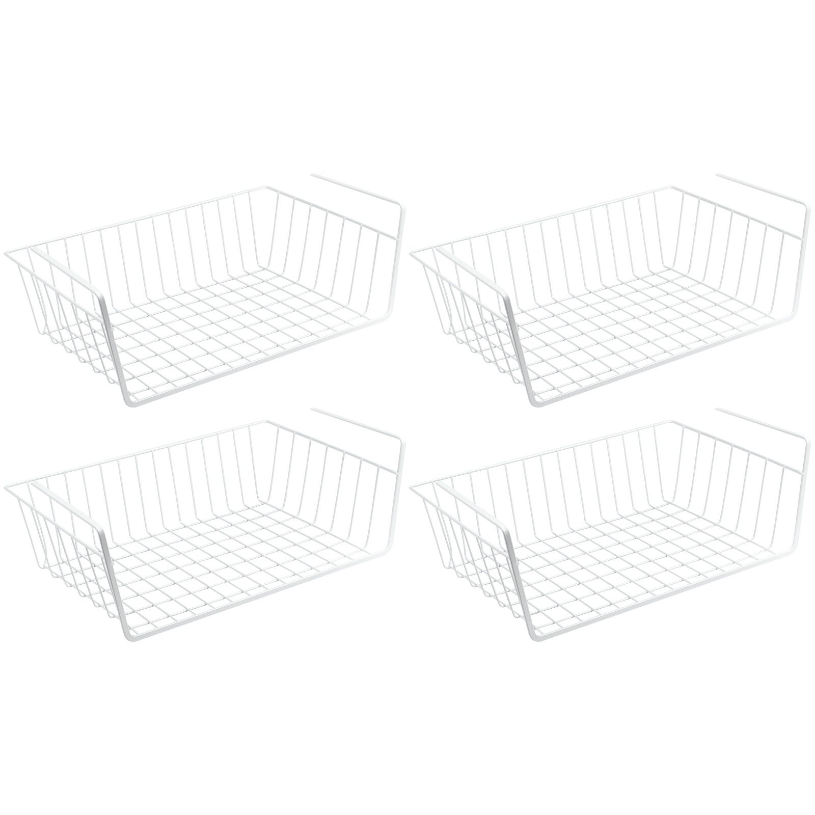Wellgro Regaleinsatz 4er Set Schrankkörbe aus Metall (4 St)