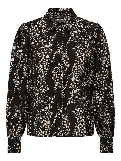 JACQUELINE de YONG Блузкиshirt Hemd Bluse Print Langarm Shirt Gemustert JDYCAMILLE 6609 in Schwarz