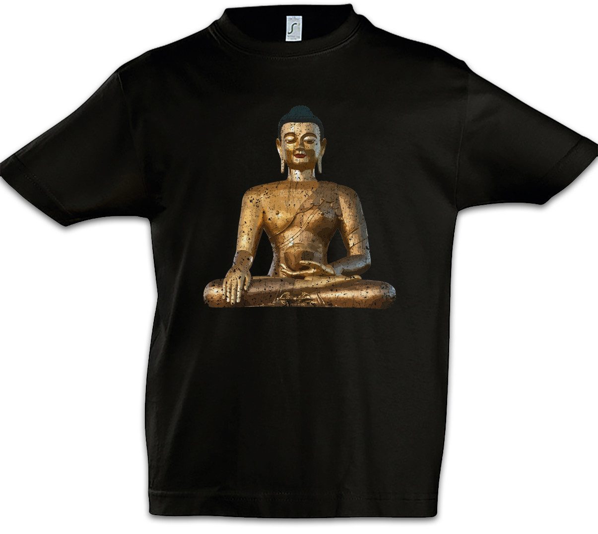 Print-Shirt Thai Buddha Vintage Kinder T-Shirt Thailand Therevada Yantra Hinduism