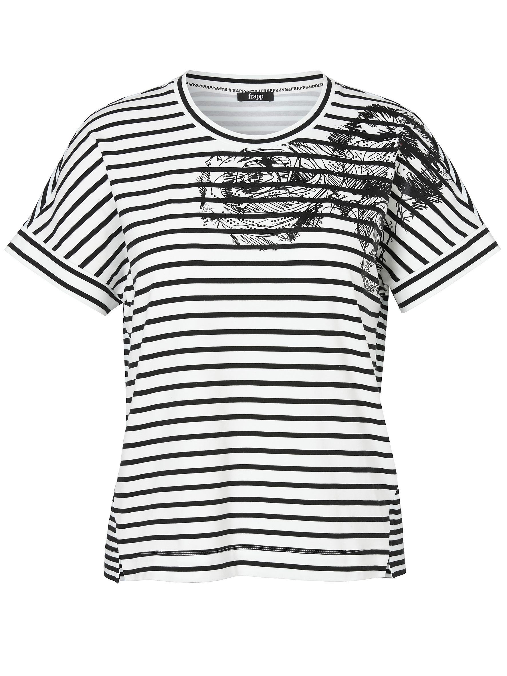 FRAPP Rundhalsshirt (1-tlg) in großen Größen günstig online kaufen