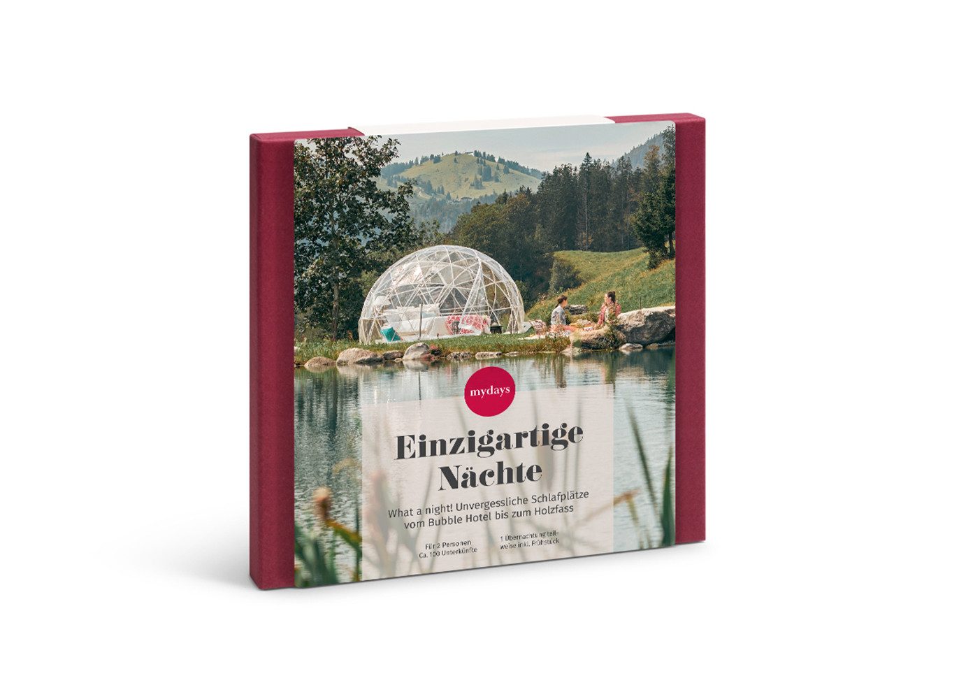 mydays Erlebnisgutschein Geschenkbox Einzigartige Nächte, Dauer: