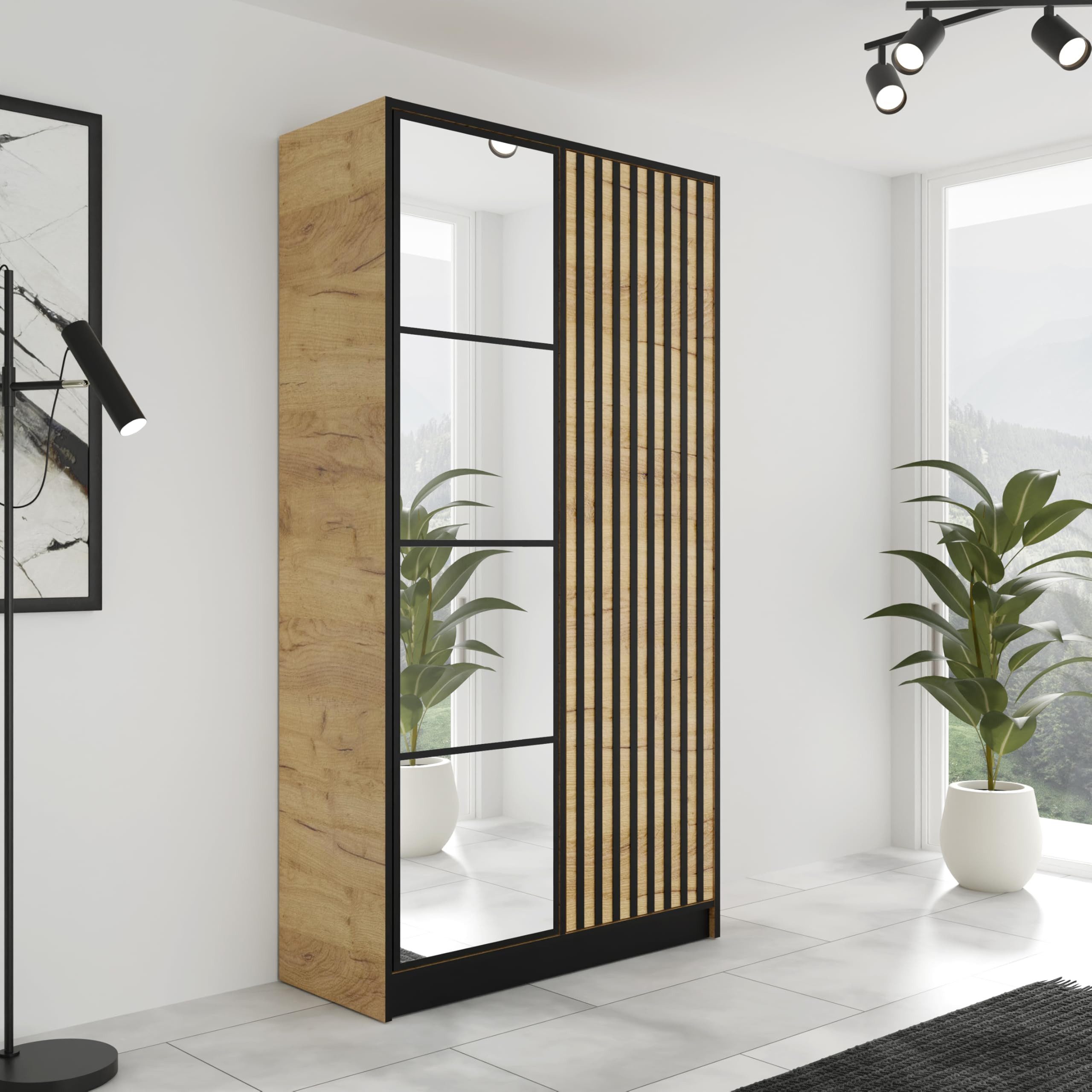 KIER FURNITURE Schiebetürenschrank EDEN 104.8 x günstig online kaufen