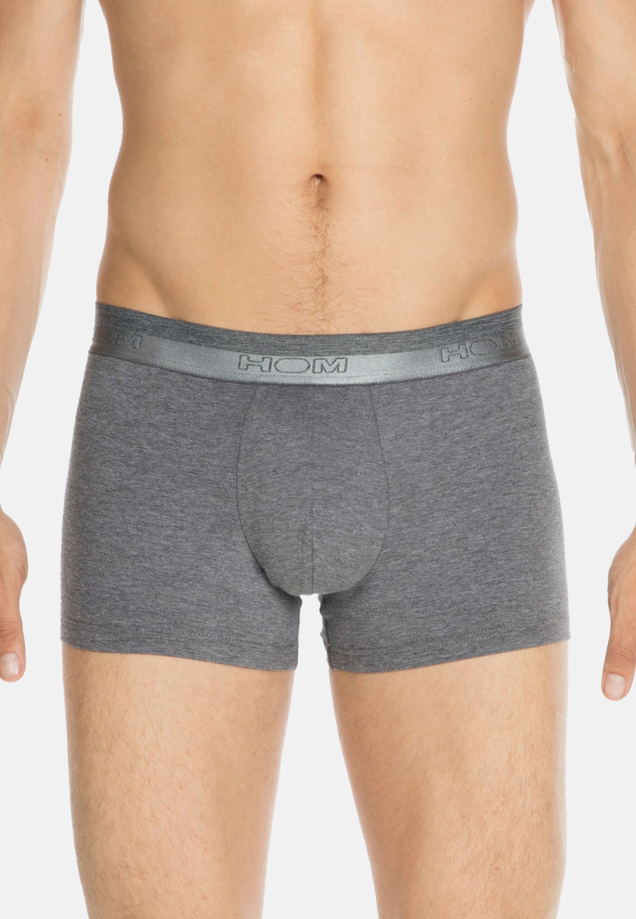 Hom Boxershort Baumwolle Classic - - Boxer Eingriff Grey Ohne Retro (1-St) Pant / -