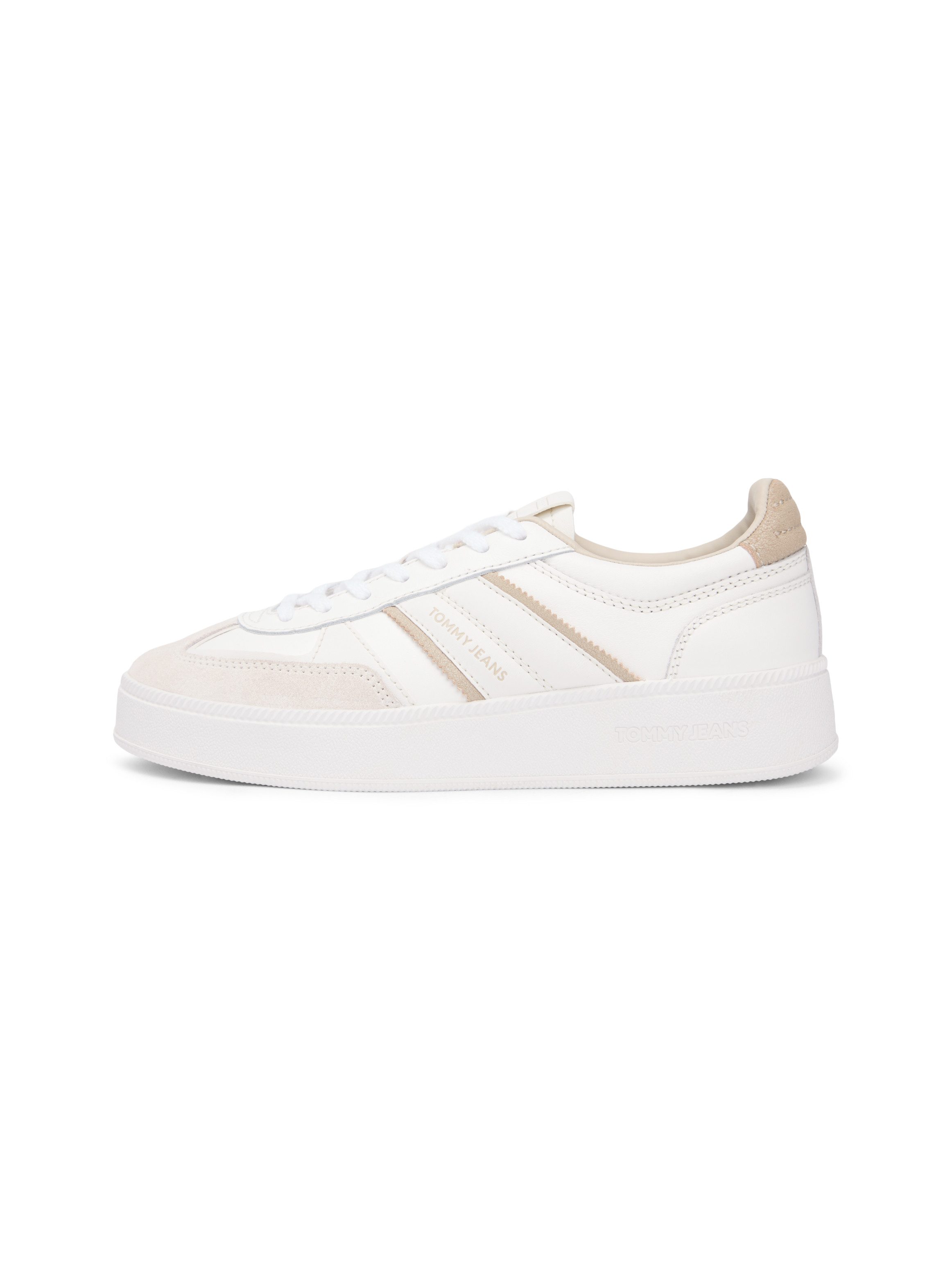 Tommy Jeans THE GREENWICH EDGE FLATFORM Plateausneaker, Freizeitschuh, Halbschuh, Schnürschuh mit Logoschriftzug – Bild 5 von 5