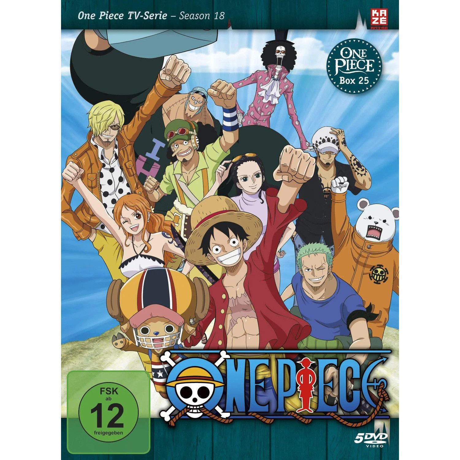 Crunchyroll DVD One Piece - TV-Serie - Box 25