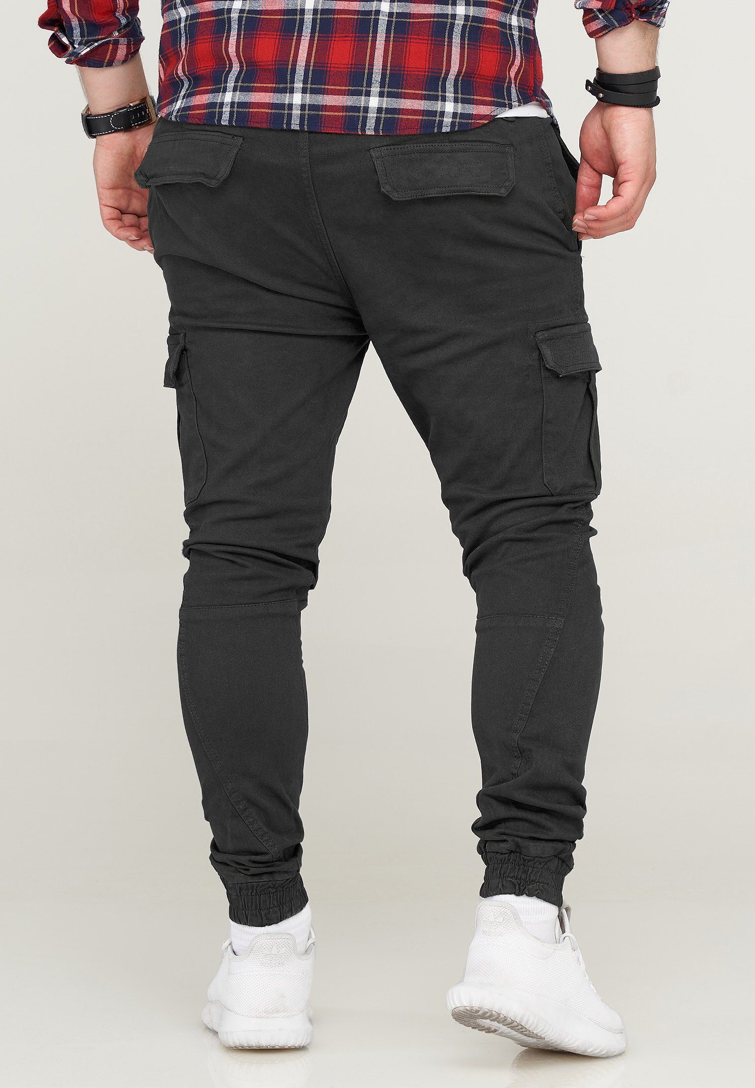 SOULSTAR Cargohose MPVEGAS Jogger-Hose mit elastischem Bund