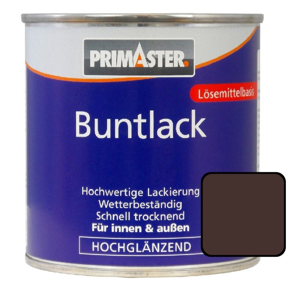 750 Acryl-Buntlack Primaster Buntlack 8017 ml Primaster RAL schokobraun