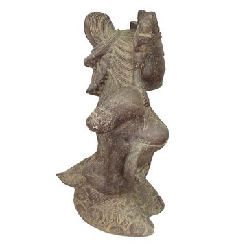 Oriental Galerie Dekofigur Dewi Gartenfigur aus Lavastein 60 cm (1 St)