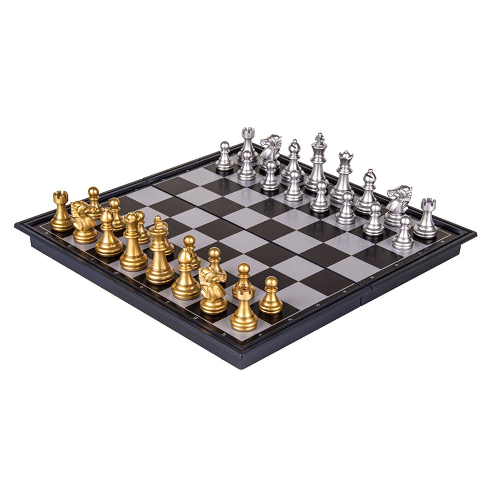 Henreal Spielesammlung, Spiel, Schachspiel Magnetisch Klappbar Schachbrett Schach