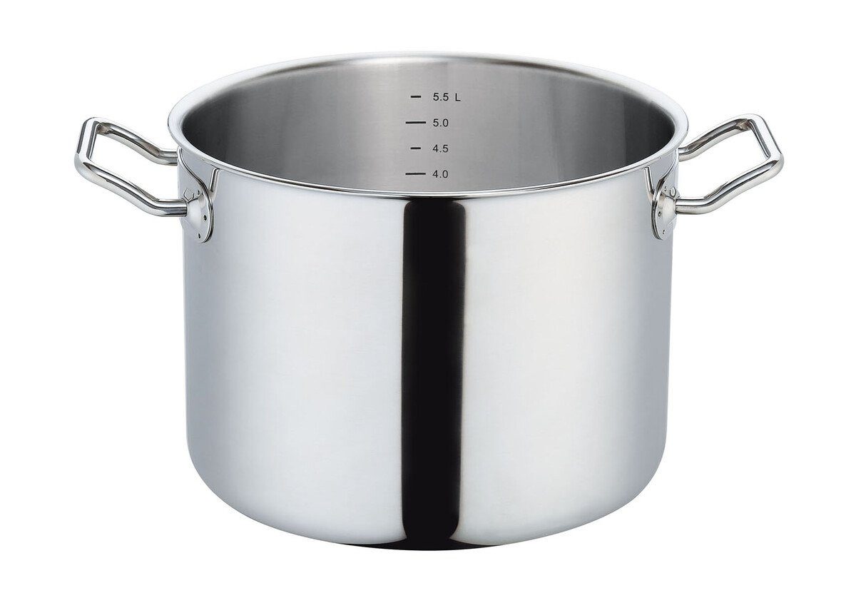 Spring Topf-Set Pasta Set 22 cm Brigade Premium, Aluminium, Edelstahl, Made in Germany