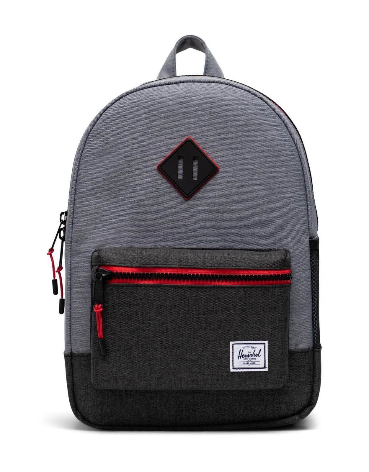 Rucksack Heritage Grey / Mid Black Herschel Crosshatch Crosshatch