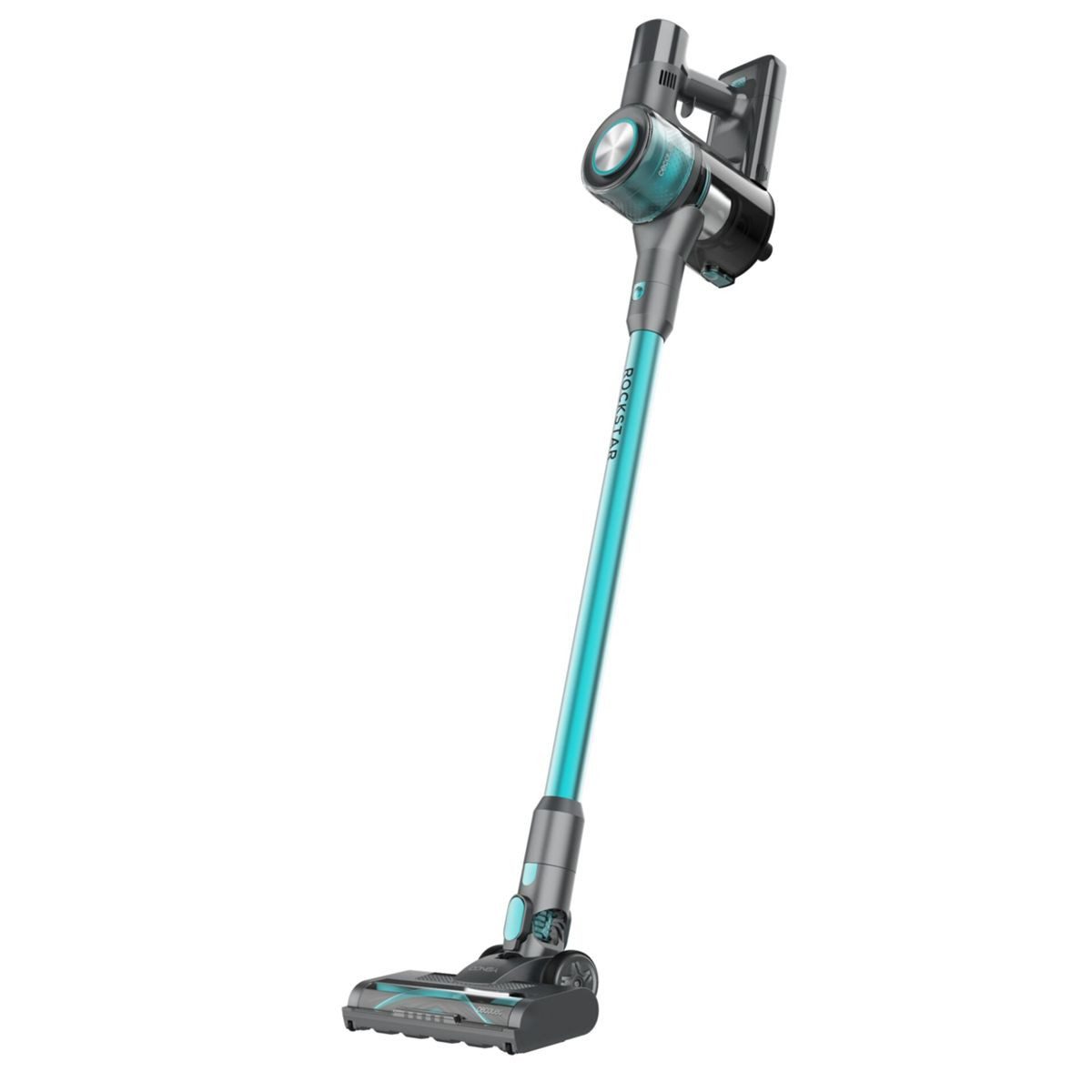 Cecotec Akku-Handstaubsauger Conga Rockstar P50 Staubsauger, schwarz-türkis
