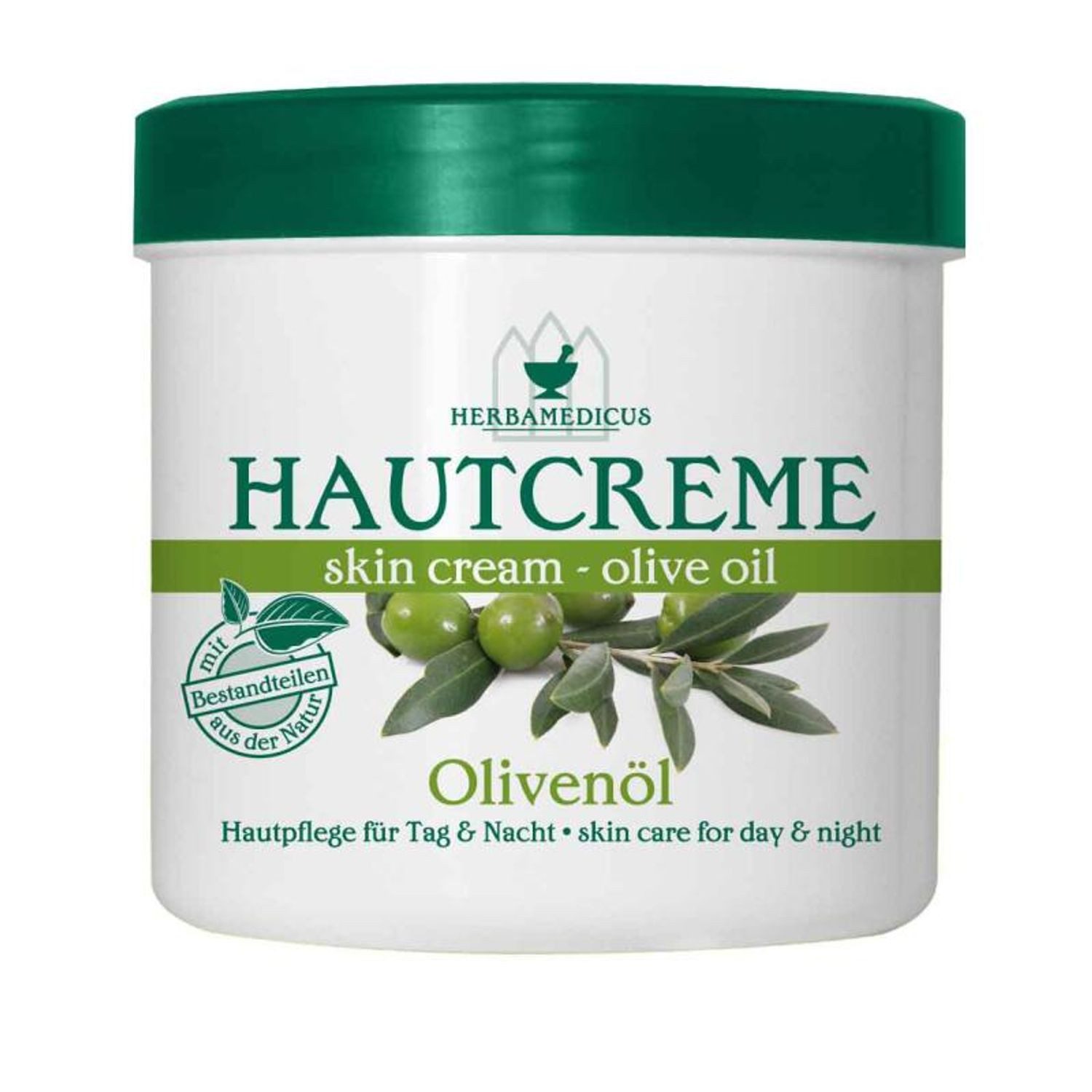 Körpercreme 12x 250ml Olivenöl Creme Körper & Gesicht eincremen Hautpflege